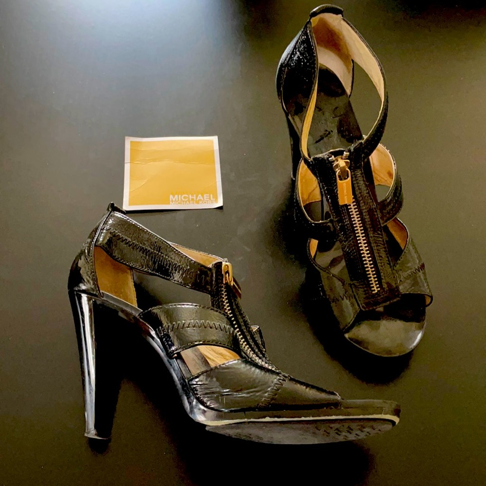 Black MK Heels